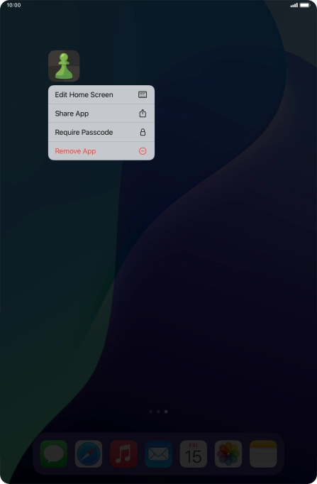Press Require Passcode. Press Require Passcode.