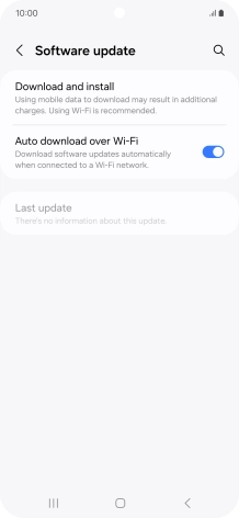 Press Download and install. If a new software version is available, it's displayed. Follow the instructions on the screen to update the phone software. Press Download and install. If a new software version is available, it's displayed. Follow the instructions on the screen to update the phone software.