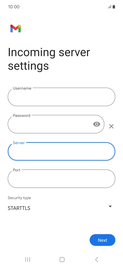 Press the field below Press the field below