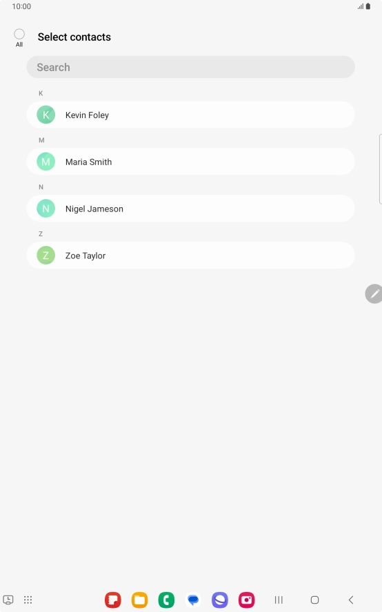 Press the field above Press the field above