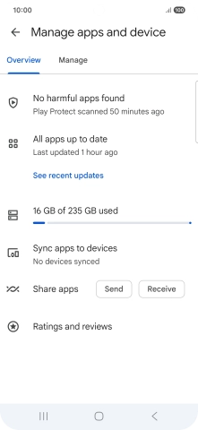 Press Manage. Press Manage.