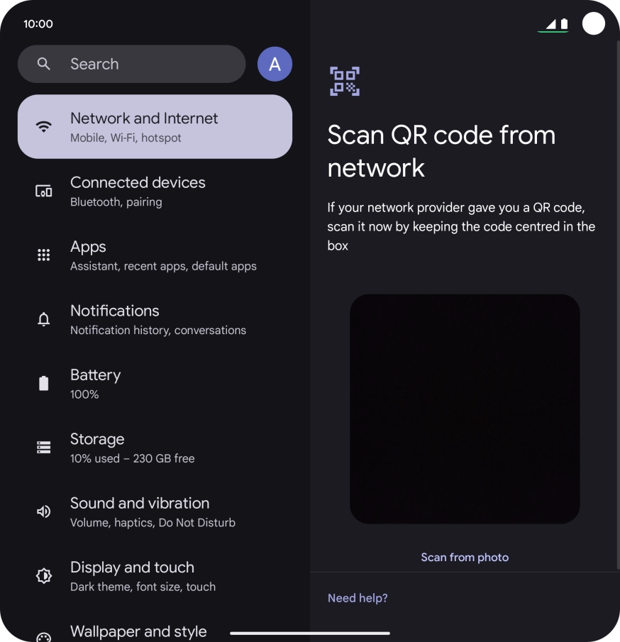 Place the QR code you've received inside the phone camera frame to scan the code. Place the QR code you've received inside the phone camera frame to scan the code.