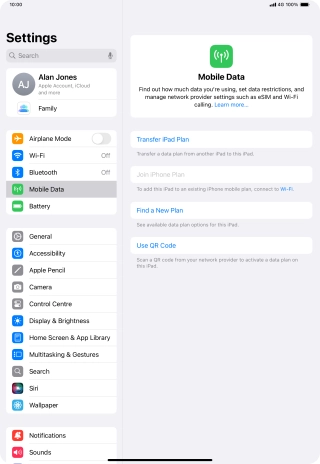 Press Use QR Code. Press Use QR Code.