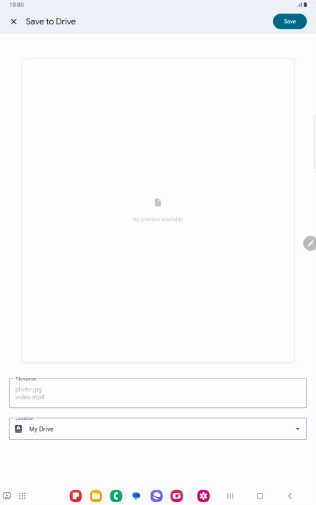 Press the field below Press the field below