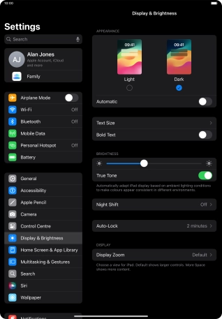 Press the indicator next to Press the indicator next to