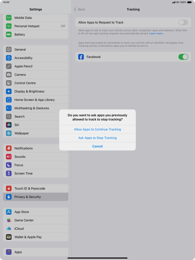 If you turn off the function, press the required setting. If you turn off the function, press the required setting.
