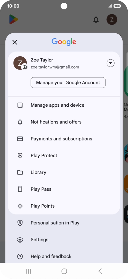 Press Settings. Press Settings.