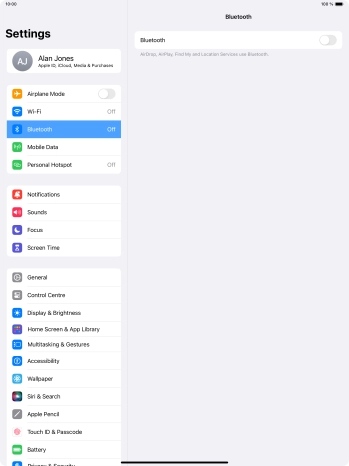 Press the indicator next to Press the indicator next to