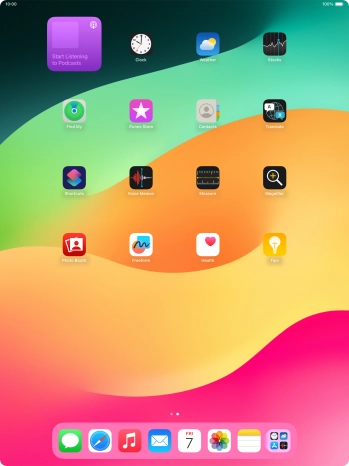 If you're using a Widget Stack: slide up or down on the stack to select the required widget. If you're using a Widget Stack: slide up or down on the stack to select the required widget.