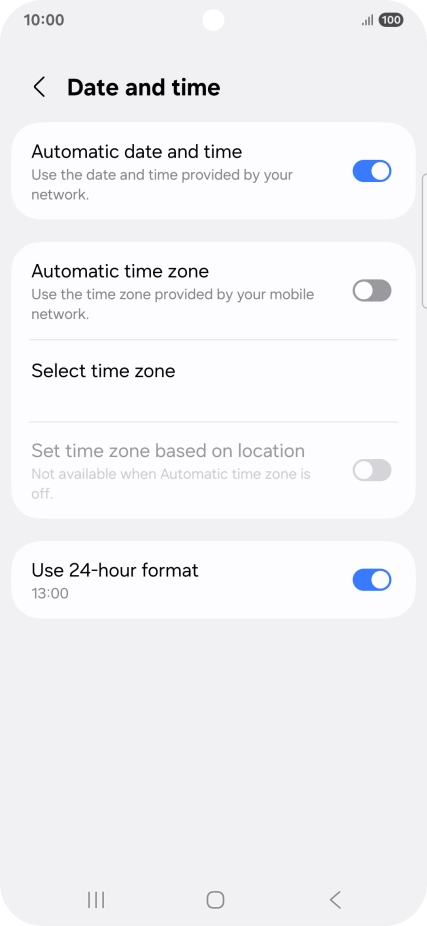 Press the indicator next to Press the indicator next to
