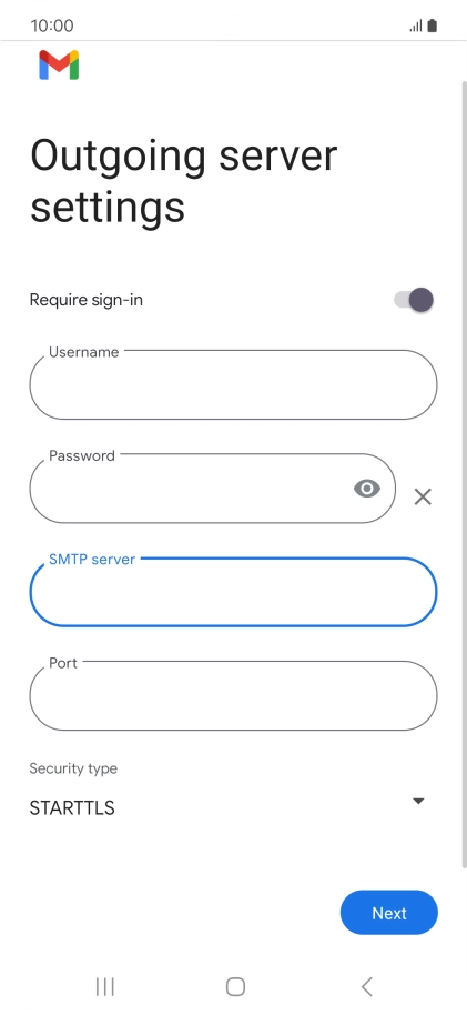 Press the field below Press the field below