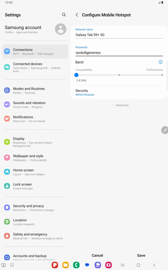 Press Save. Press Save.