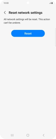 Press Reset. Press Reset.