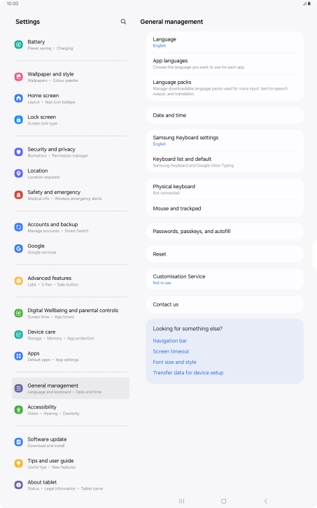 Press Reset. Press Reset.