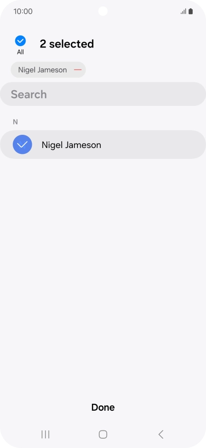 Press Done. Press Done.