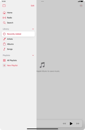 Press New Playlist. Press New Playlist.