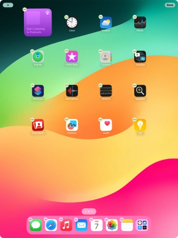 Press Done. Press Done.