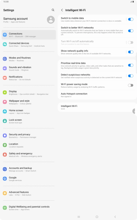 Press the indicator next to Press the indicator next to