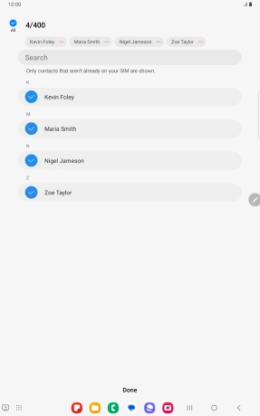 Press Done. Press Done.