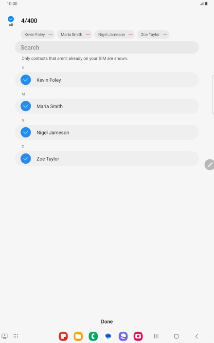 Press Done. Press Done.