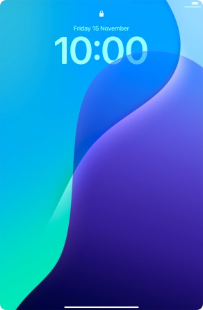 Press and hold anywhere on the lock screen. Press and hold anywhere on the lock screen.