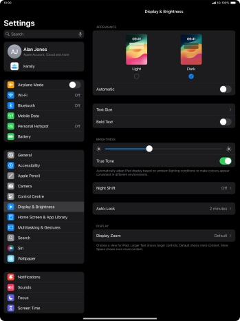 Press the indicator next to Press the indicator next to