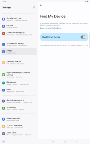 Press the indicator next to Press the indicator next to