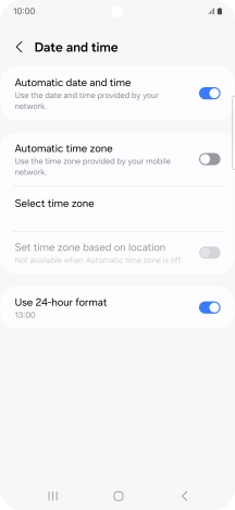 Press the indicator next to Press the indicator next to