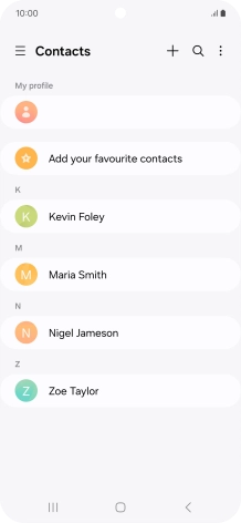 Slide your finger right starting from the left side of the screen. Slide your finger right starting from the left side of the screen.
