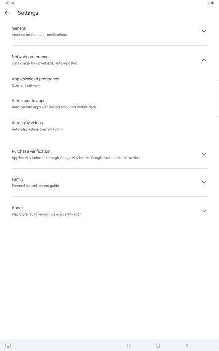 Press Auto-update apps. Press Auto-update apps.