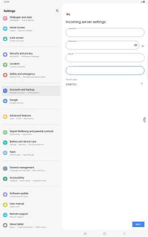 Press the drop down list below Press the drop down list below