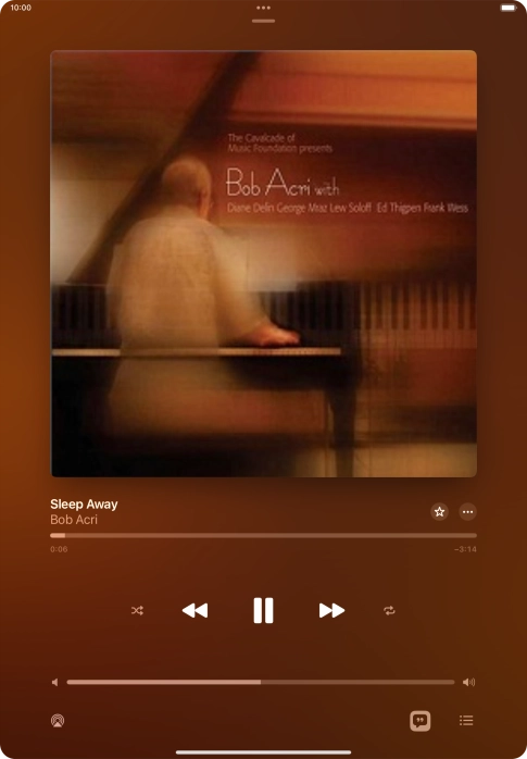 Press arrow right to go to the next audio file. Press arrow right to go to the next audio file.