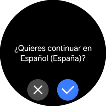 Pulsa el icono de aceptar. Pulsa el icono de aceptar.