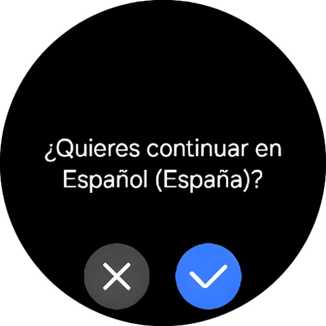 Pulsa el icono de aceptar. Pulsa el icono de aceptar.