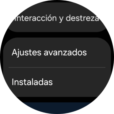 Pulsa Ajustes avanzados y sigue las indicaciones de la pantalla para seleccionar los ajustes deseados. Pulsa Ajustes avanzados y sigue las indicaciones de la pantalla para seleccionar los ajustes deseados.