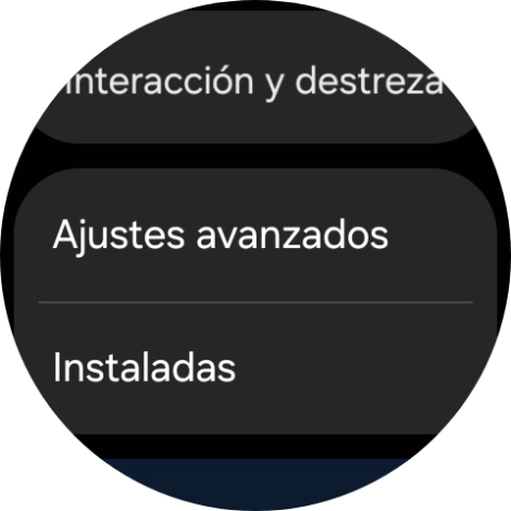 Pulsa Ajustes avanzados y sigue las indicaciones de la pantalla para seleccionar los ajustes deseados. Pulsa Ajustes avanzados y sigue las indicaciones de la pantalla para seleccionar los ajustes deseados.