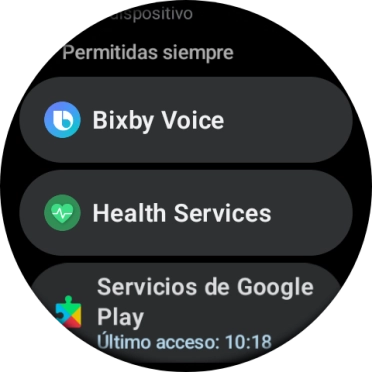 Pulsa la app deseada. Pulsa la app deseada.