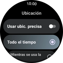 Sigue las indicaciones de la pantalla para seleccionar los ajustes deseados y activar o desactivar la función. Sigue las indicaciones de la pantalla para seleccionar los ajustes deseados y activar o desactivar la función.