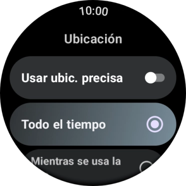 Sigue las indicaciones de la pantalla para seleccionar los ajustes deseados y activar o desactivar la función. Sigue las indicaciones de la pantalla para seleccionar los ajustes deseados y activar o desactivar la función.