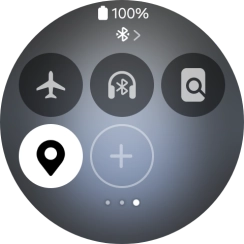 Pulsa el icono de modo de avión para activar o desactivar la función. Pulsa el icono de modo de avión para activar o desactivar la función.