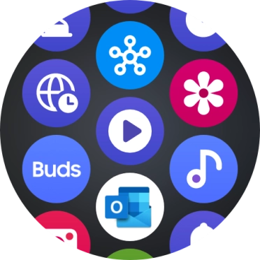 Pulsa el icono de reproductor de música. Pulsa el icono de reproductor de música.