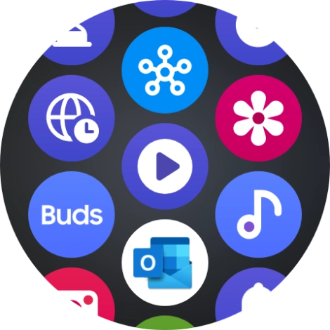 Pulsa el icono de reproductor de música. Pulsa el icono de reproductor de música.