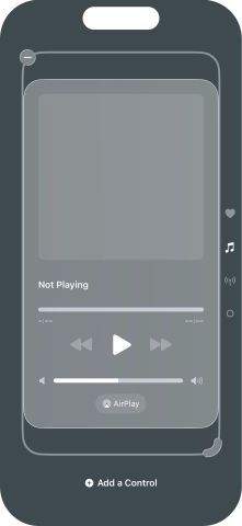 Press the remove icon on the required Control Centre page to remove it from Control Centre. Press the remove icon on the required Control Centre page to remove it from Control Centre.