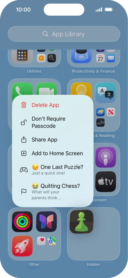 Press Don't Require Passcode. Press Don't Require Passcode.