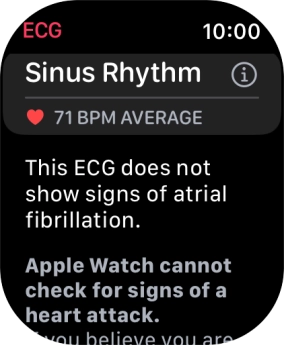 The result is displayed. The result is displayed.