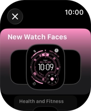 Turn the Digital Crown to see the different watch faces. Turn the Digital Crown to see the different watch faces.