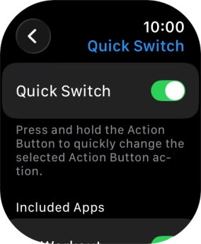 Press the indicator next to Press the indicator next to