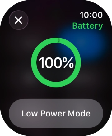 Press Low Power Mode. Press Low Power Mode.