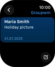 Press arrow left. Press arrow left.