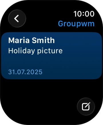 Press arrow left. Press arrow left.